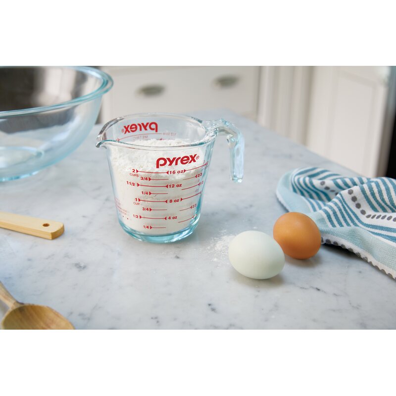 Pyrex Prepware 2 Cup Glass Measuring Cup And Reviews Wayfair 1769